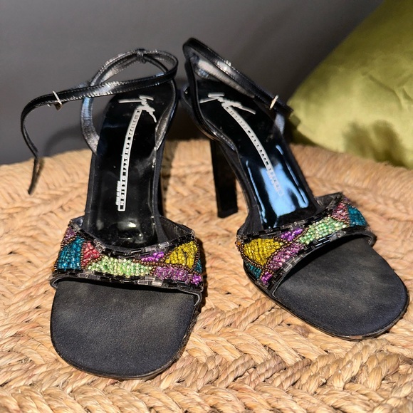 2000’s Beaded Giuseppe Zanotti Heels - Picture 1 of 4